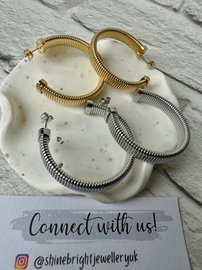 Statement Hoop Earrings [Camilla]