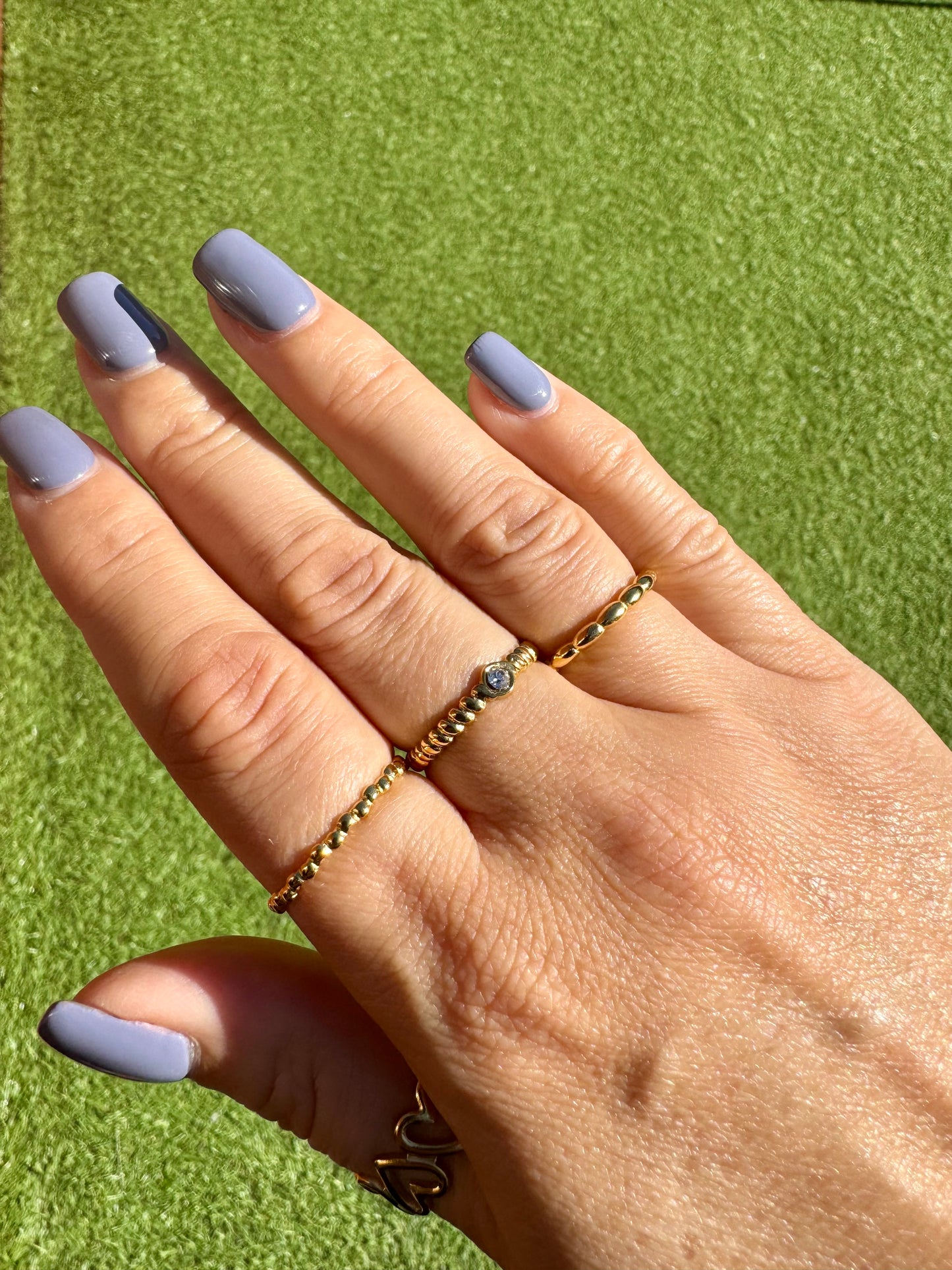 [Dahlia] 3 Stacking Rings