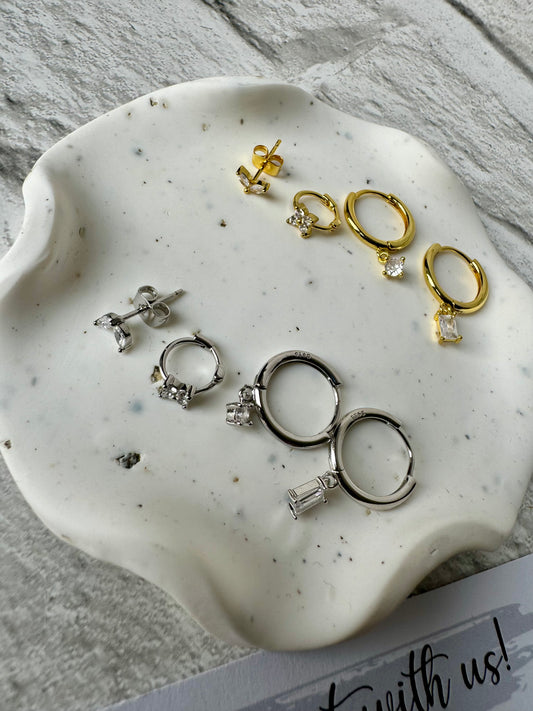 4 piece Earring Set [Ella]