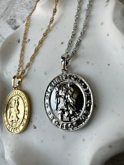 St Christopher Necklace