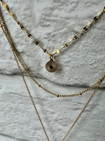 Triple Layered Necklace [Peyton]