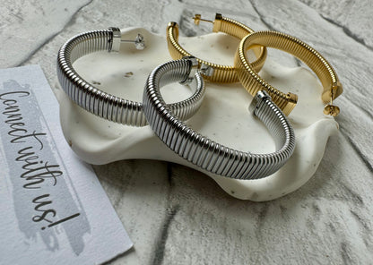 Statement Hoop Earrings [Camilla]