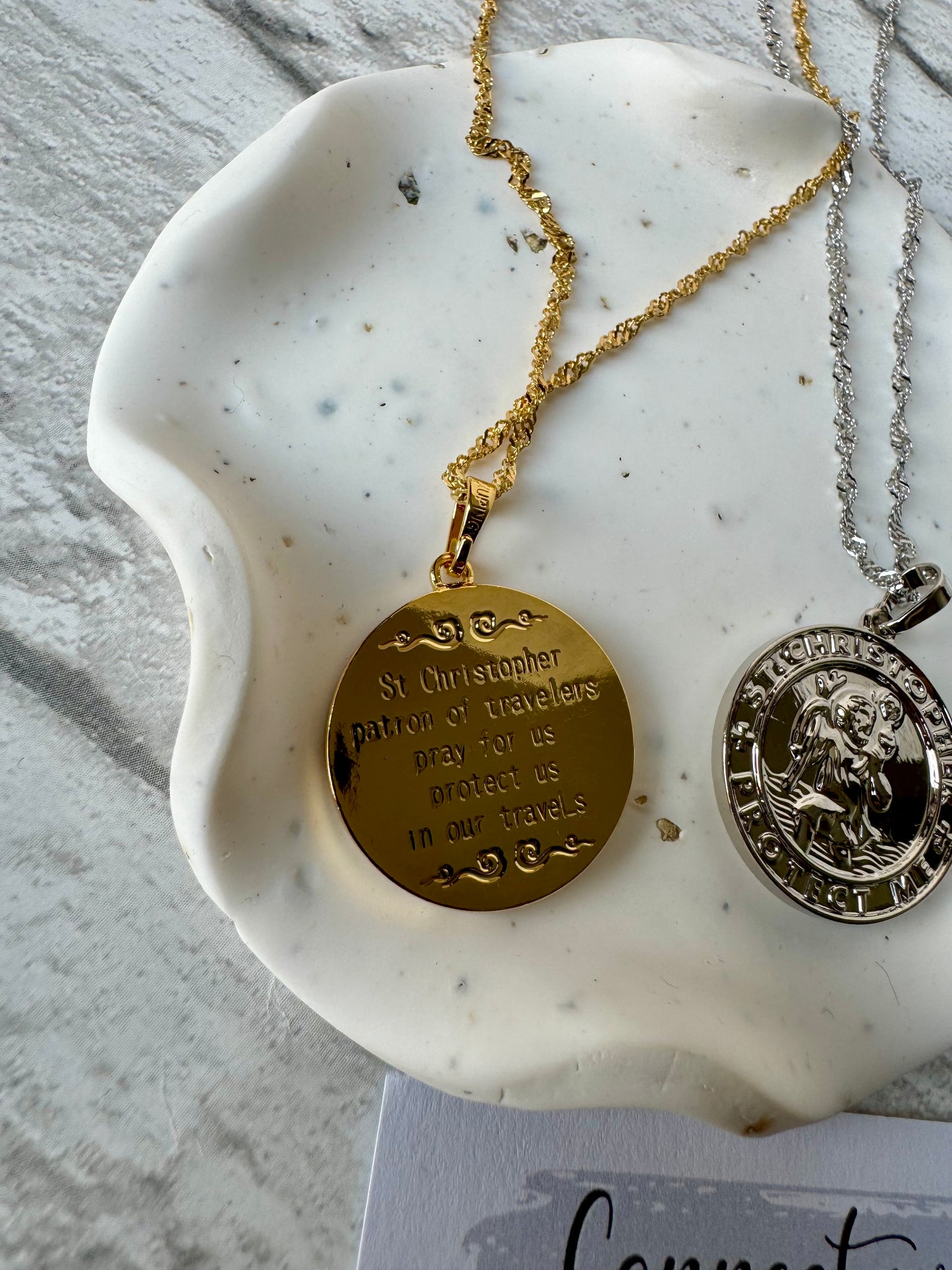 St Christopher Necklace