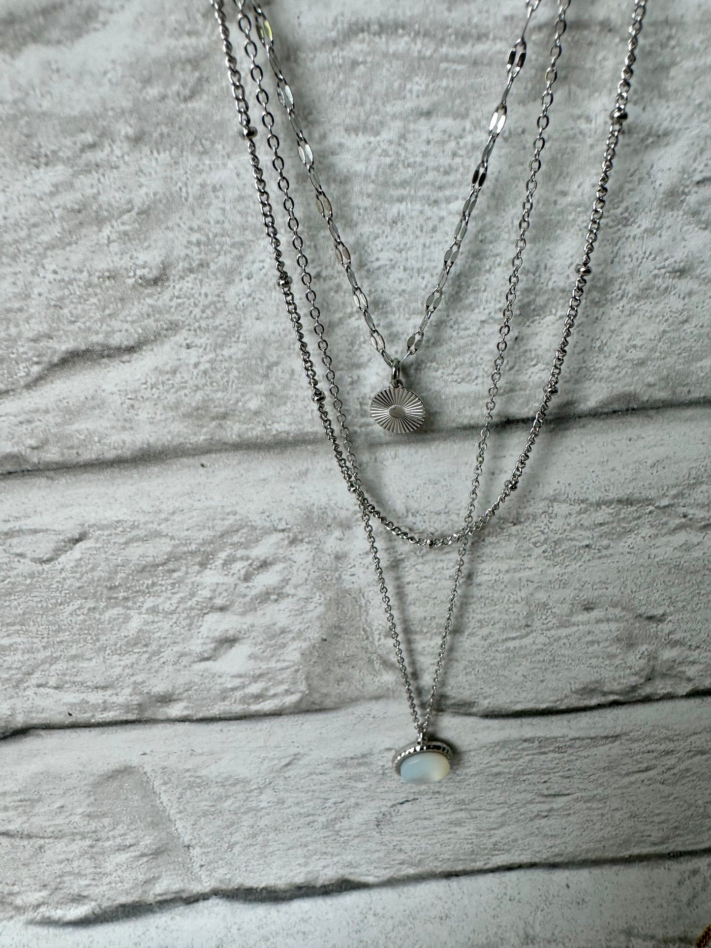 Triple Layered Necklace [Peyton]