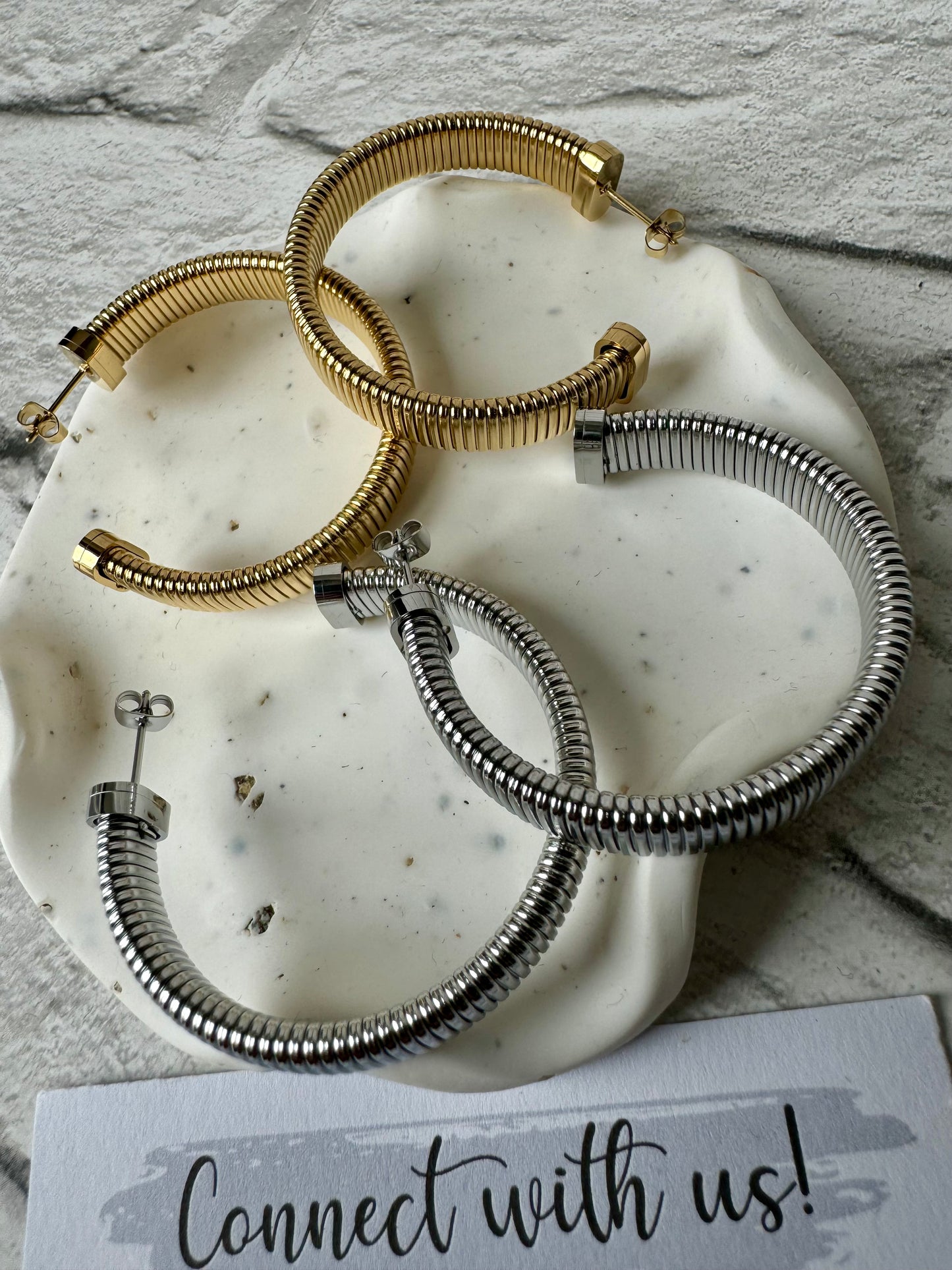 Statement Hoop Earrings [Camilla]