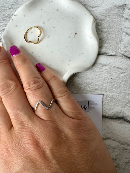 Irregular Adjustable Ring [Aurora]