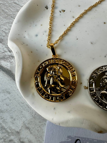 St Christopher Necklace